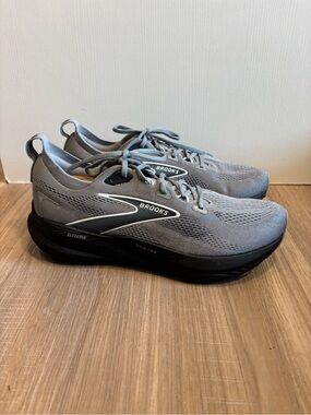 Brooks Glycerin 22 Mens Shoes Sz 11 Primer Gray Ebony Running Walking Gym Comfy